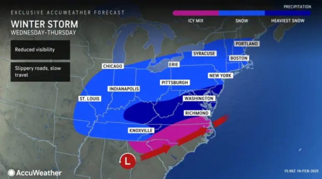 New Jersey To Experience First Winter Storm With Up To