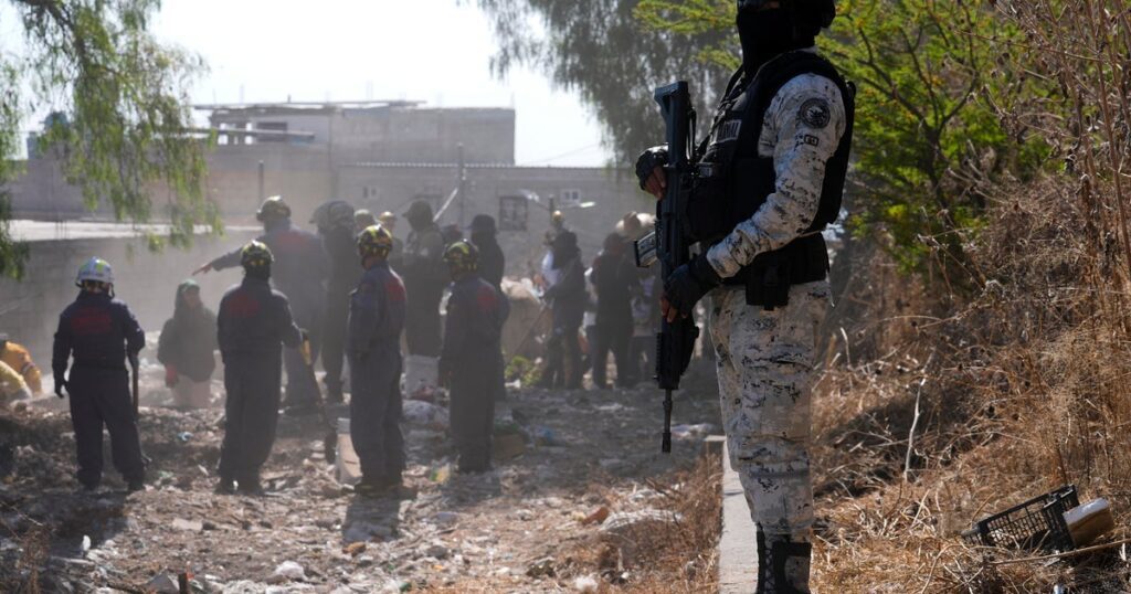 Armed Men Oppose Family Searchers At Suspected Cartel Training Grounds
