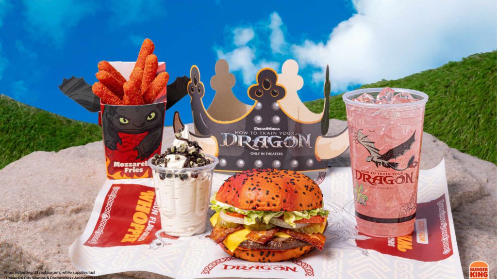 Burger King Teams Up With How To Train Your Dragon