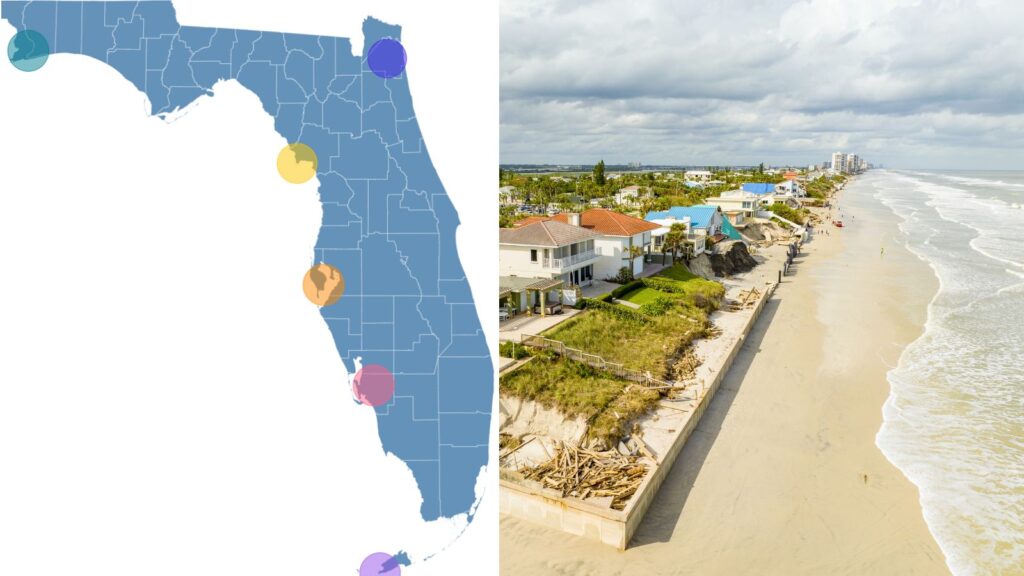 Florida Map Reveals Cities Facing Rapid Sea Level Rise