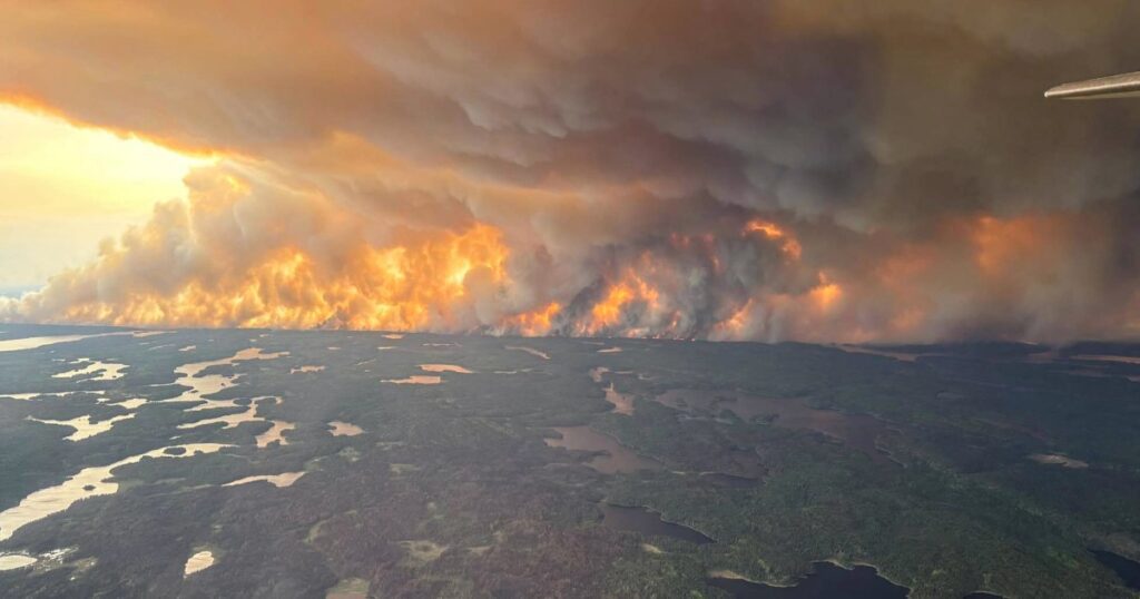 Canadian Wildfire Smoke Sparks Air Quality Warnings Across The Midwest