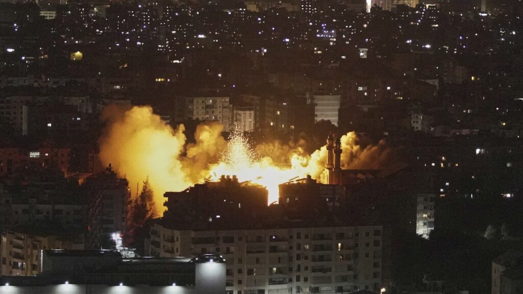 Israel Strikes Near Beirut, Focusing On Strategic Targets