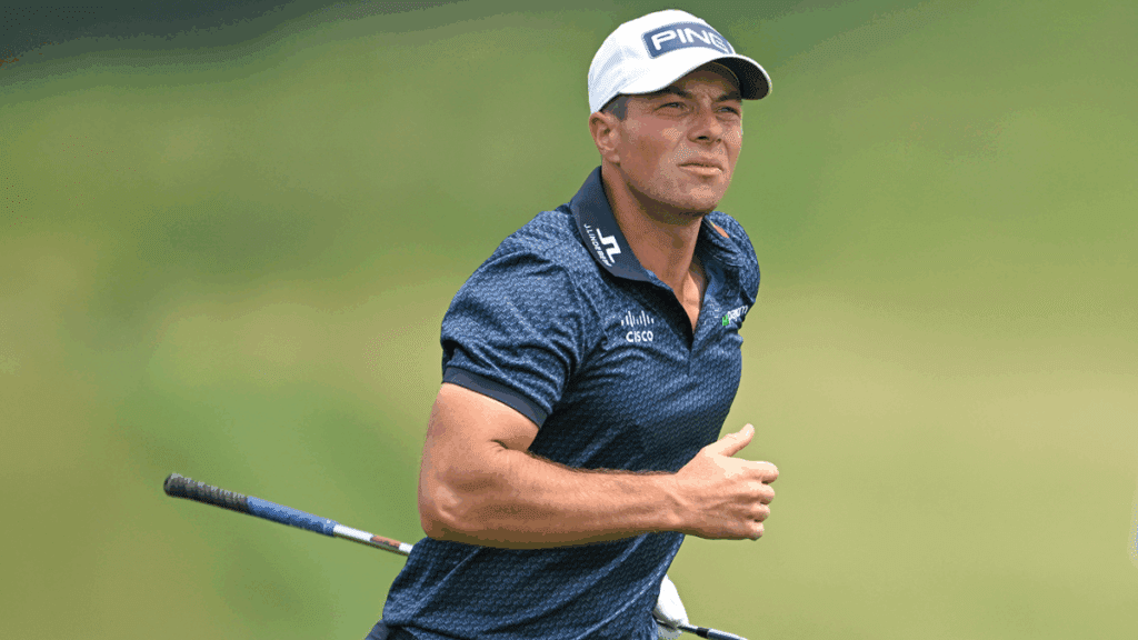 Sam Burns Dominates Oakmont As Viktor Hovland Holds Steady In