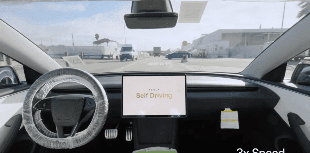 Tesla Achieves Milestone With First Fully Autonomous Car Delivery From