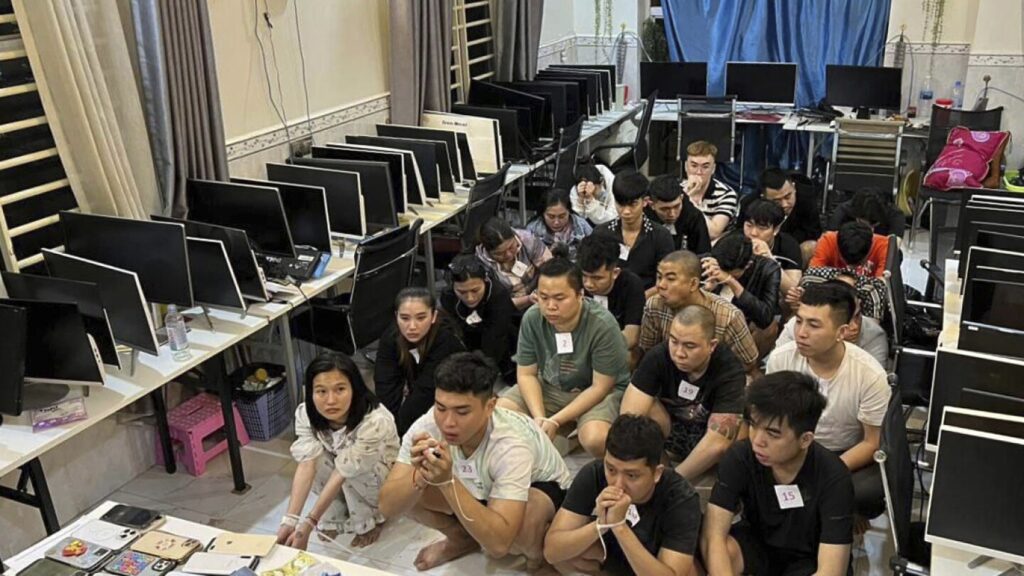 Cambodia Rounds Up 1,000 In Major Cybercrime Sweep