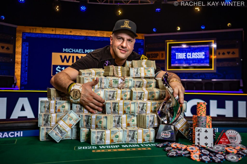 Mizrachi Triumphs At 2025 Wsop Main Event, Securing $10 Million