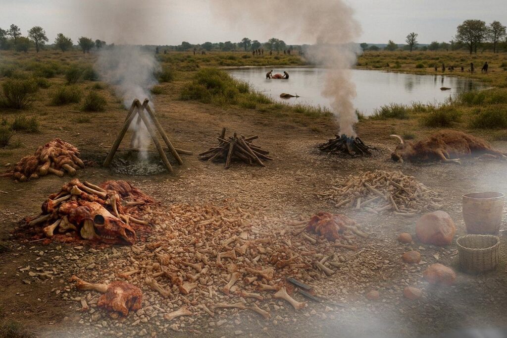 Neanderthals Operated An Ancient Fat Production Hub By The German