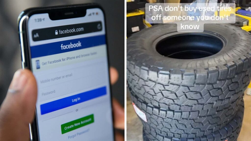 Second Hand Tire Services Available On Facebook Marketplace