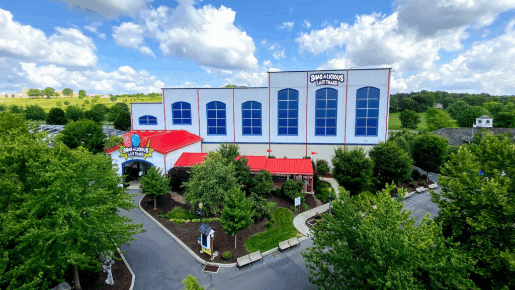 Hersheypark Unveils Shaq A Lifical Laff Trakk Coaster For Halloween Fun