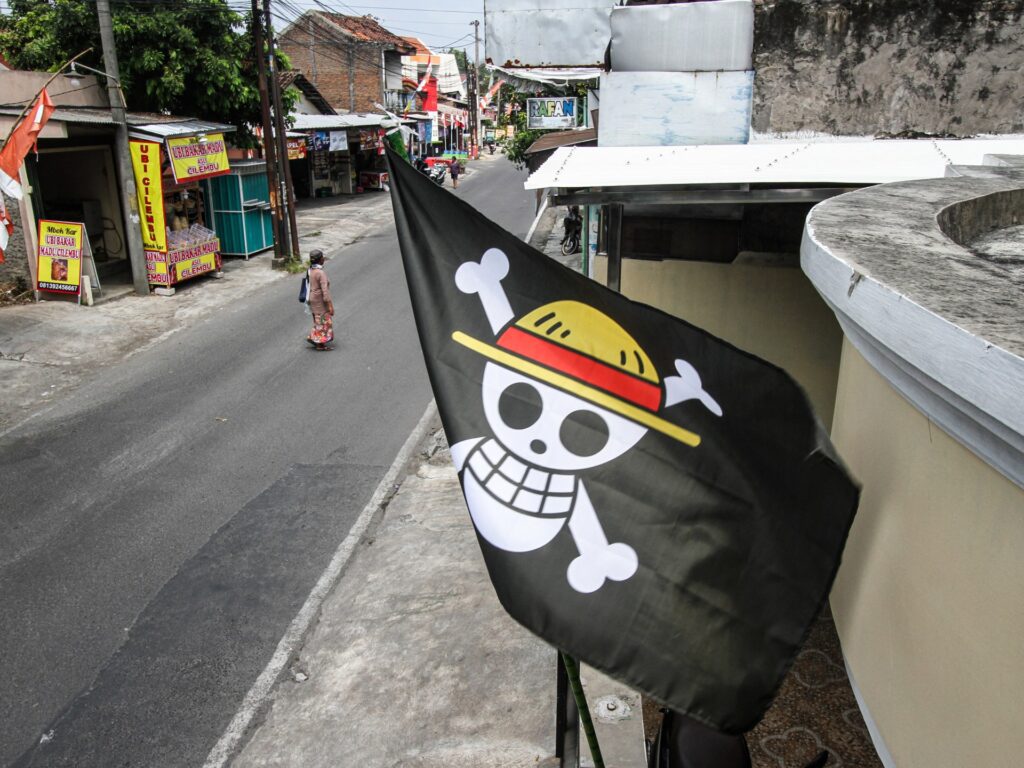 Indonesians Hoist Anime Pirate Flags In Bold Show Of Independence