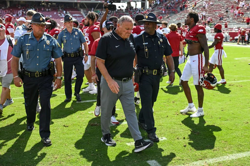 Arkansas Part Ways With Coach Sam Pittman Following Heartbreaking Loss