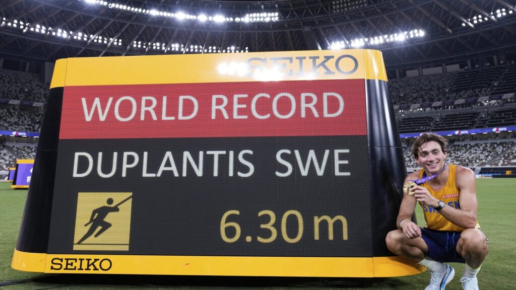 Duplantis Shatters World Pole Vault Record Once More