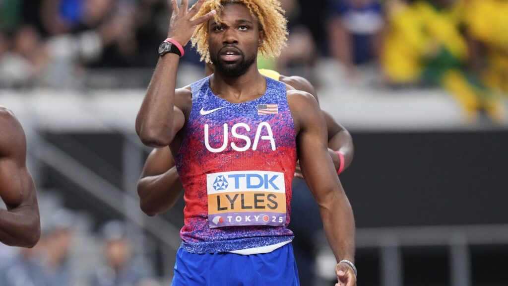 Lyles Secures Fourth 200m World Title As Woden Completes Sprint