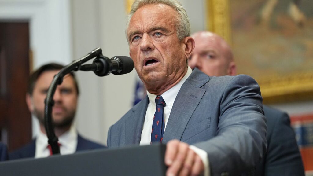 Rfk Jr. Addresses Senate Amid Cdc Controversy On Vaccines