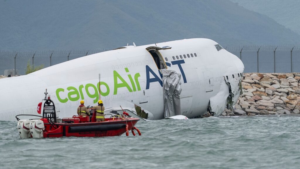 Cargo Plane Crash In Hong Kong Claims Two Lives