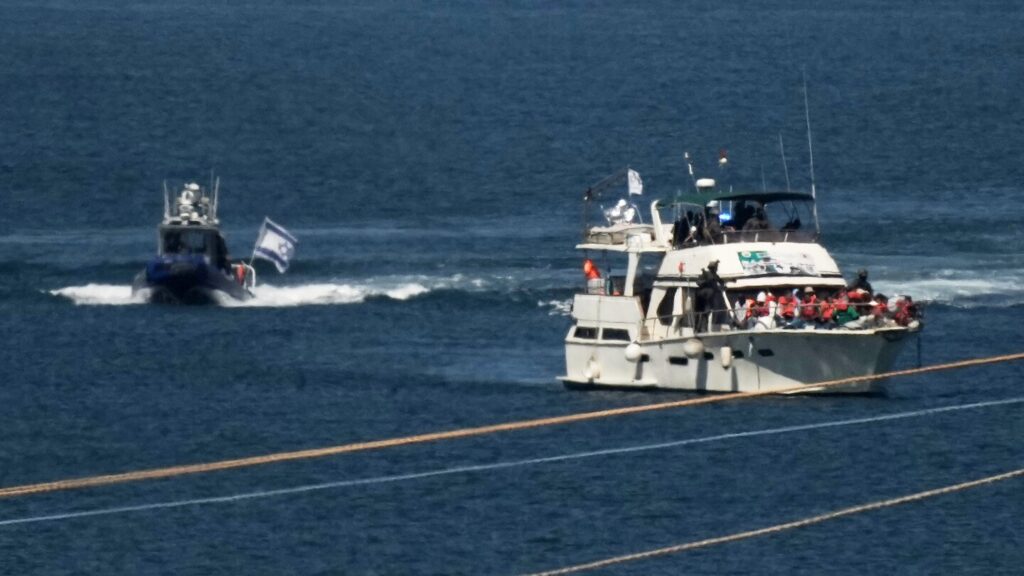Israeli Navy Intercepts Gaza Bound Fleet