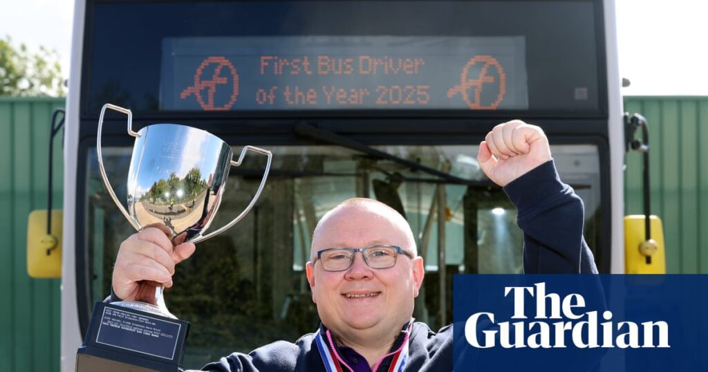 Celebrating Everyday Heroes: Britain's Bus Driver Of The Year And
