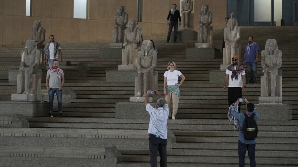 Grand Egyptian Museum Unveils In Giza