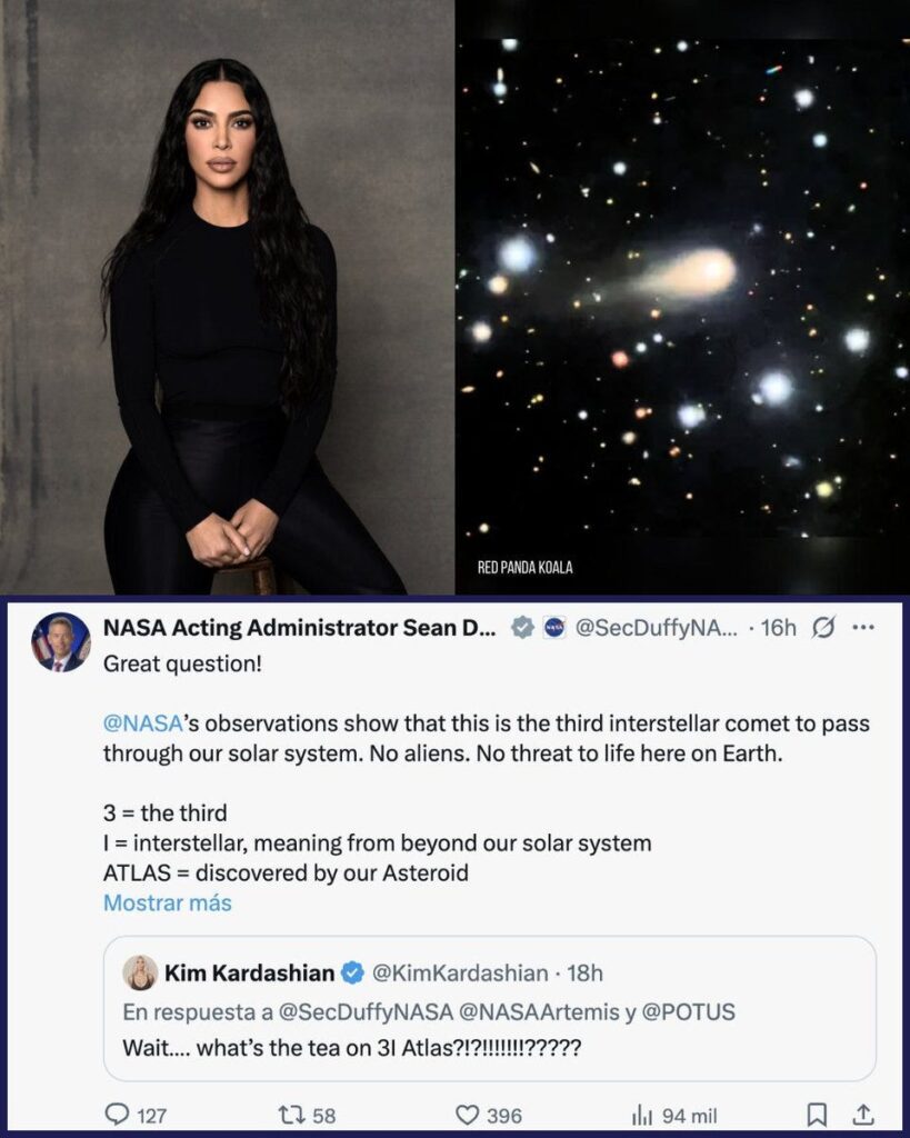 Kim Kardashian Joins Our Research Team At 3i/atlas By Avi