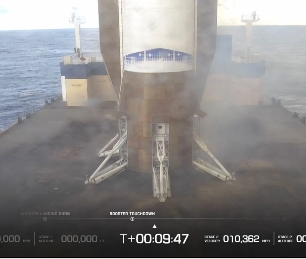 New Glenn Rocket Achieves Key Landing After Launching Nasa Spacecraft