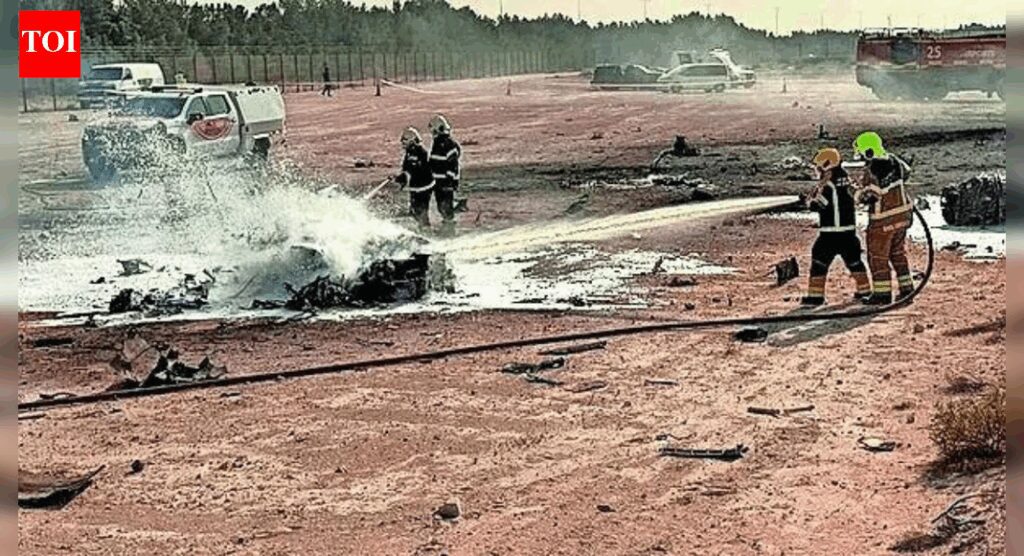 Tragic Crash Of Tejas Fighter Jet At Dubai Air Show