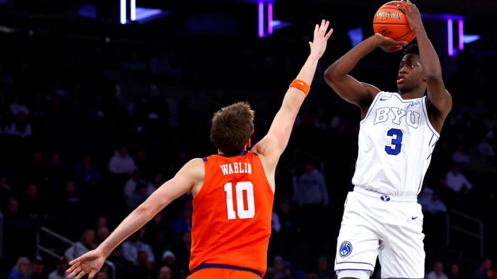 BYU Stuns Top-Ranked Clemson with Epic Comeback in Jimmy V Classic Byu Stuns Top Ranked Clemson With Epic Comeback In Jimmy V