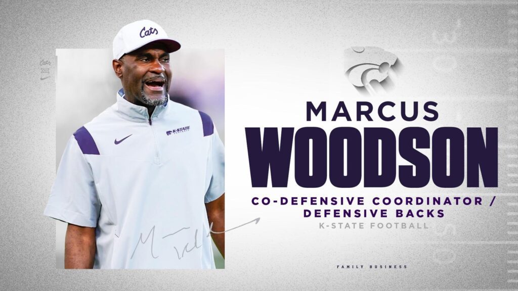 K State Welcomes Marcus Woodson As Co Defensive Coordinator