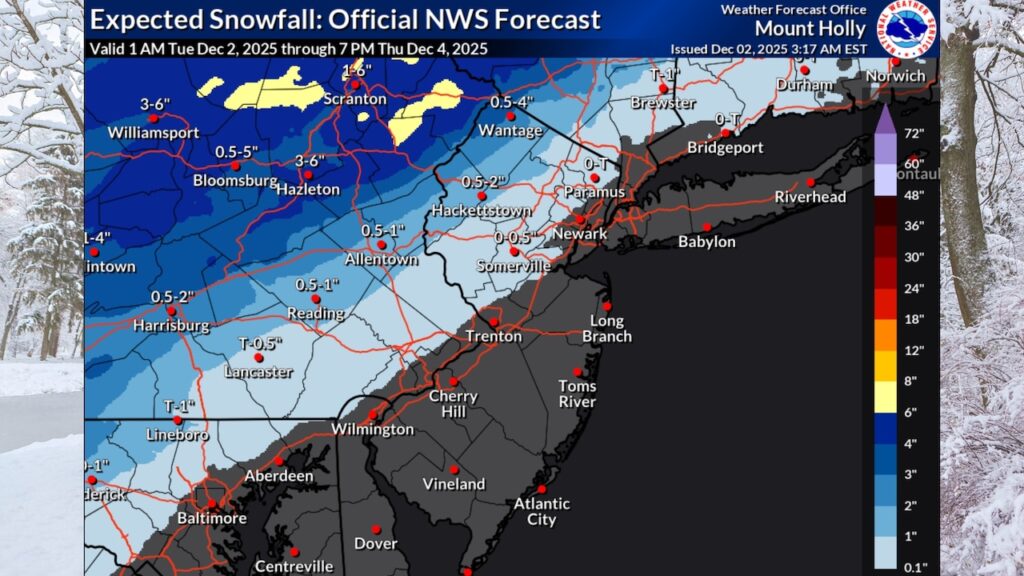 Winter Weather Mix: Snow, Ice, And Rain Expected Today With