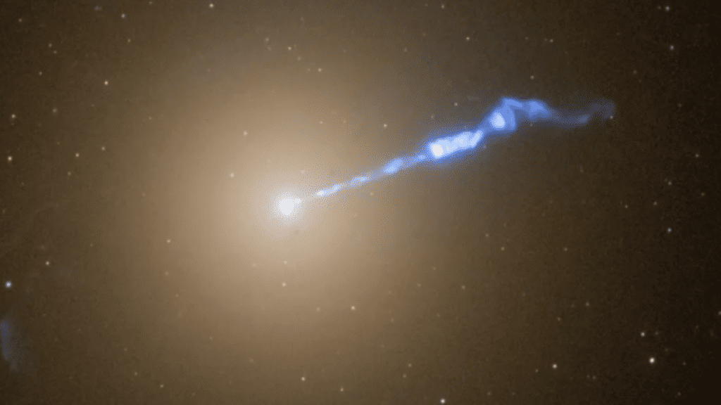 Astronomers Capture Stunning Cosmic Jet from First Ever Photographed Black Hole Astronomers Capture Stunning Cosmic Jet From First Ever Photographed Black