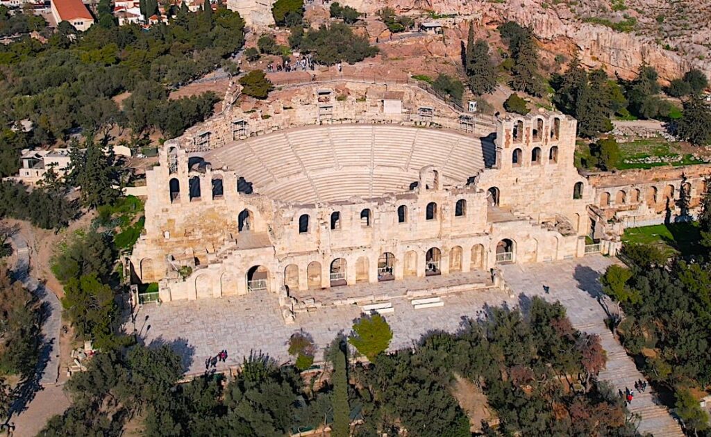 Mysteries of the Ancient Odeon of Herodes Atticus in Athens Mysteries Of The Ancient Odeon Of Herodes Atticus In Athens