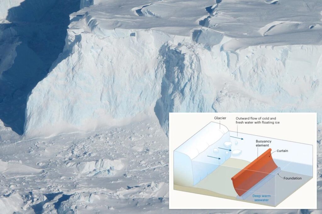 Innovative $80 Million Barrier Aims To Protect Terminal Glacier From