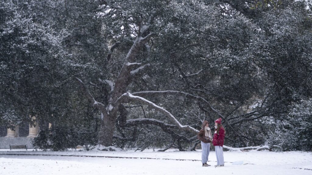 Southeast Braces For Intense Cold And Snow From Bomb Cyclone