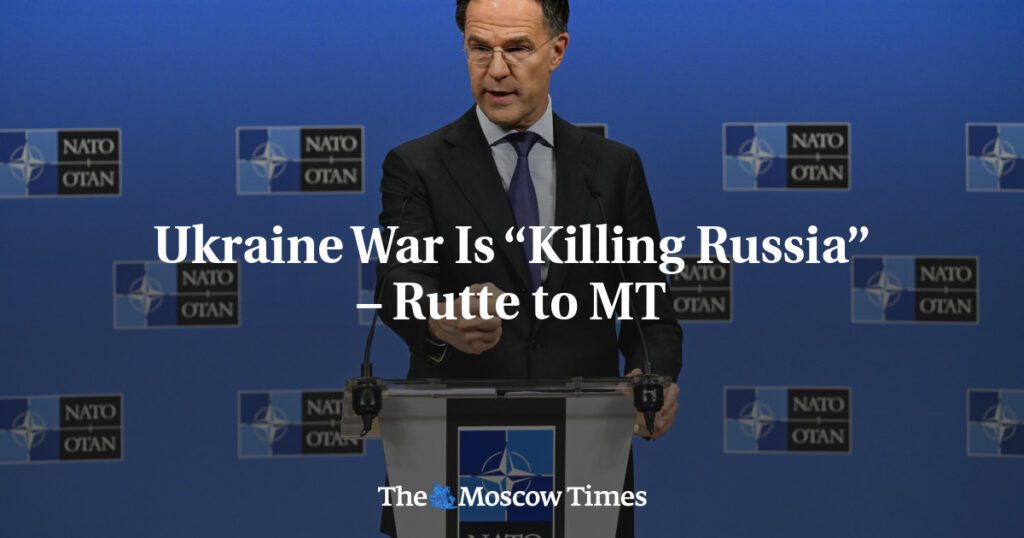 Ukraine Conflict is Undermining Russia to Rutte, Montana Ukraine Conflict Is Undermining Russia To Rutte, Montana