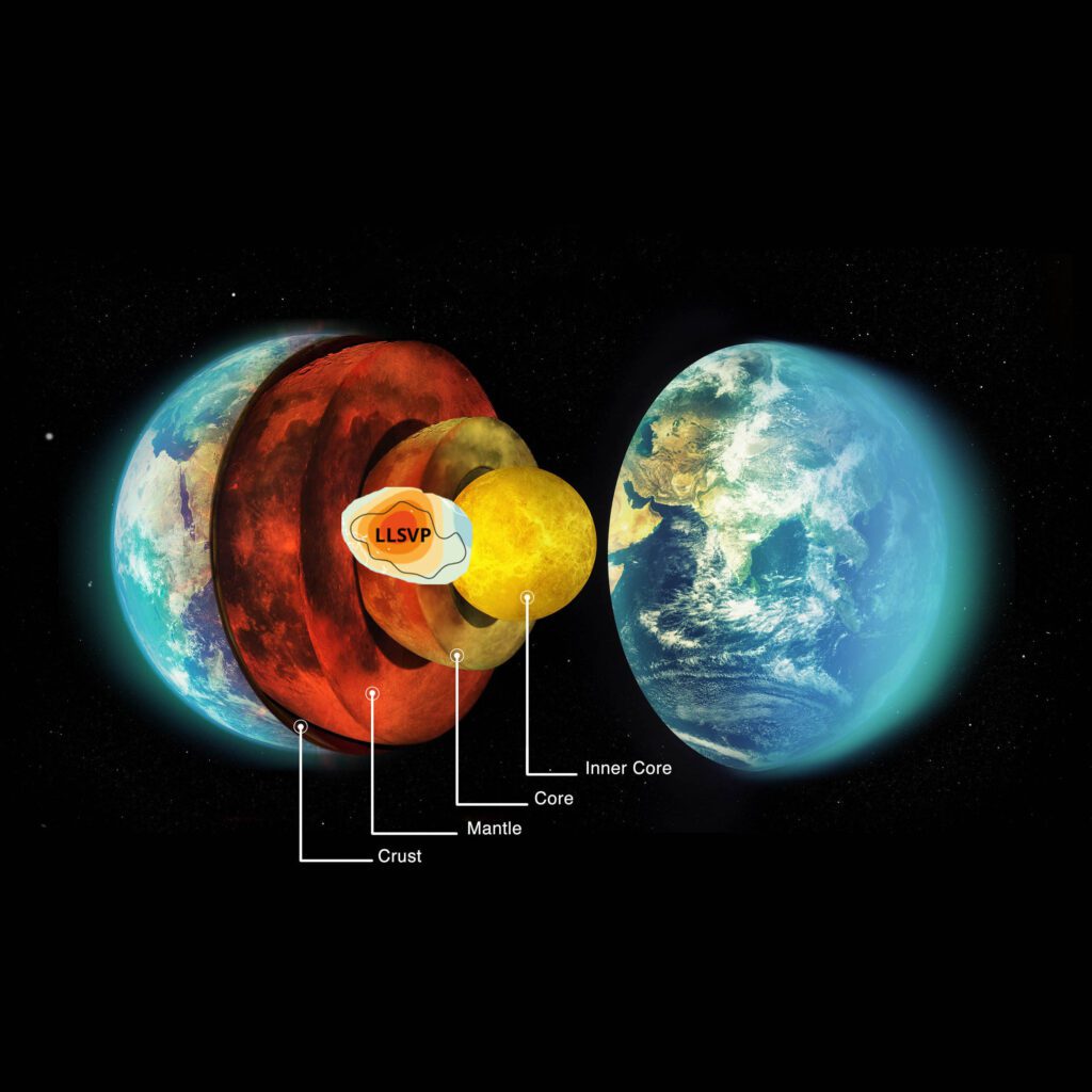 Mysterious Massive Island Found Deep Inside Earth, Towering Over Mount