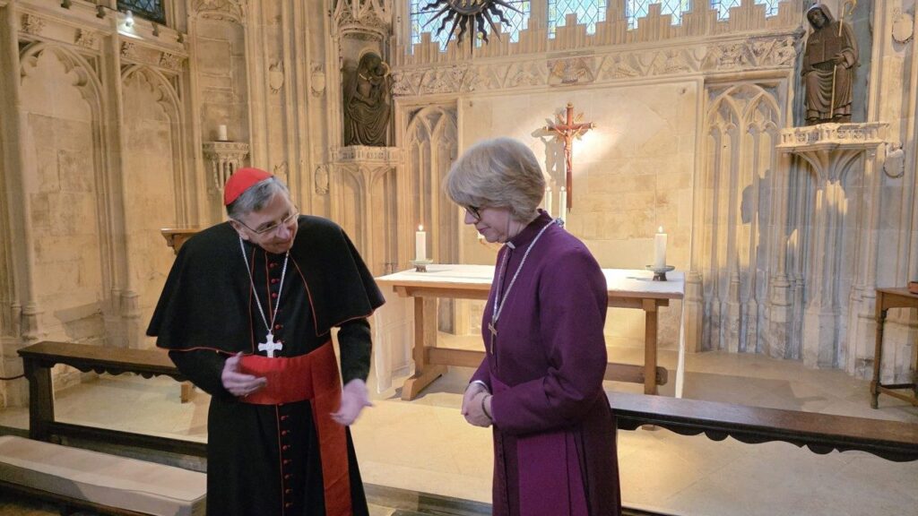 Pope Reaffirms Commitment to Dialogue with Archbishop of Canterbury on Truth and Love Pope Reaffirms Commitment To Dialogue With Archbishop Of Canterbury On