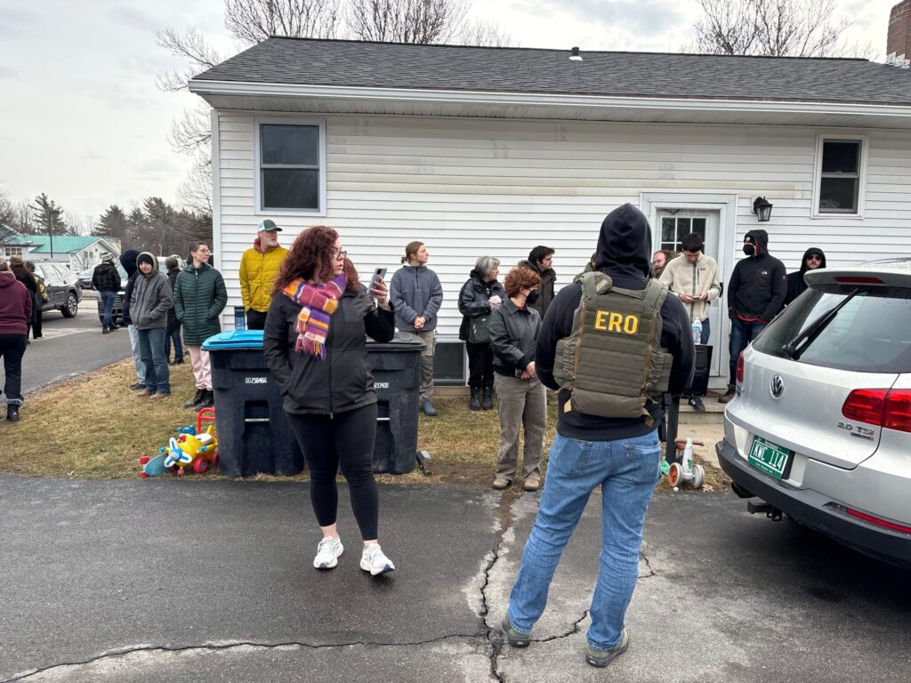 Protests Erupt In South Burlington Against Ice Actions