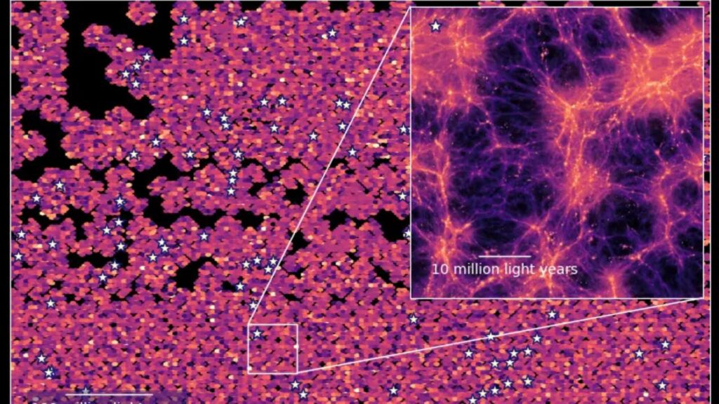 Stunning 3d Universe Map Reveals Glowing Ocean Of Light At