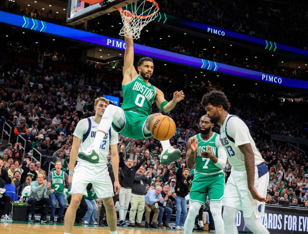 Tatum Shines As Celtics Triumph Over Mavericks After Injury Comeback