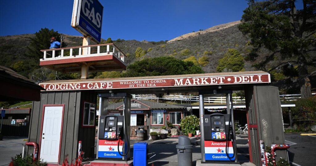 Gas Prices Soar To $10 A Gallon In Big Sur: