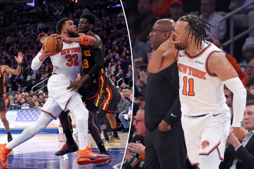 Knicks Triumph Over Hawks In Playoff Opener