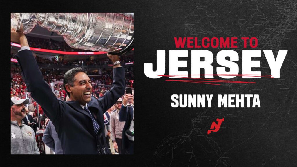Mehta Appointed General Manager of Devils in Exciting New Role Mehta Appointed General Manager Of Devils In Exciting New Role