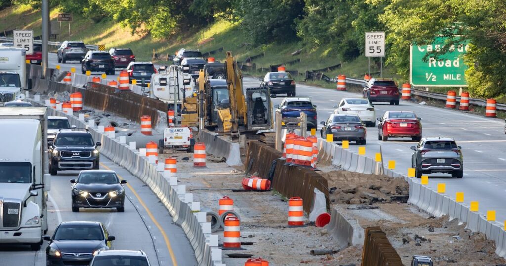 Atlanta’s I-285 Westbound Closures Begin Following Rain Delays Atlanta's I 285 Westbound Closures Begin Following Rain Delays