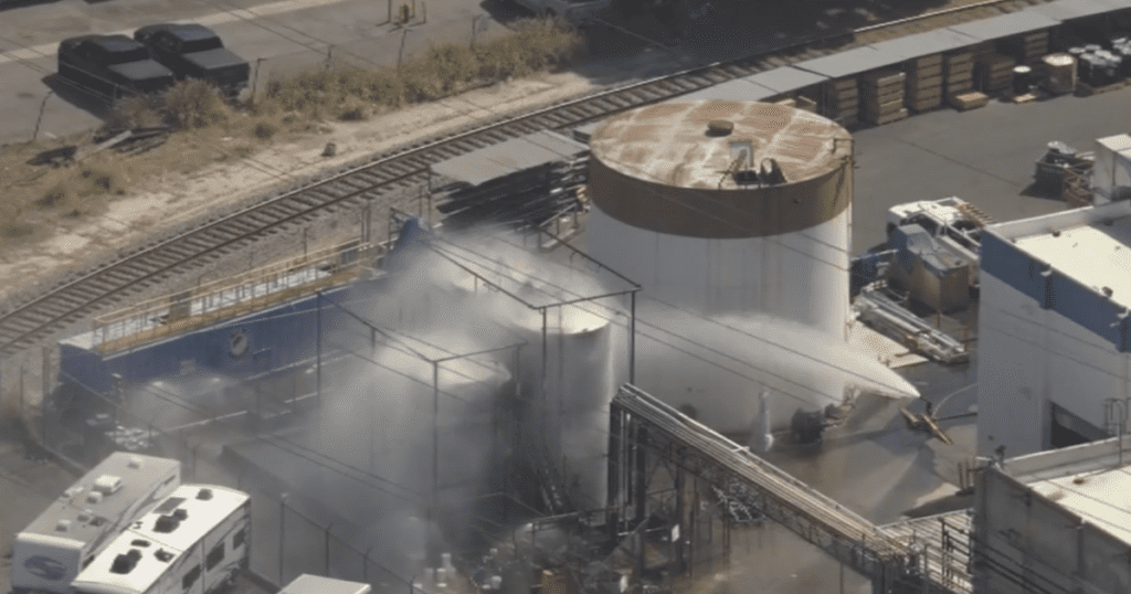 Evacuations in California: 40,000 at Risk After Chemical Leak Sparks Explosion Warning Evacuations In California: 40,000 At Risk After Chemical Leak Sparks