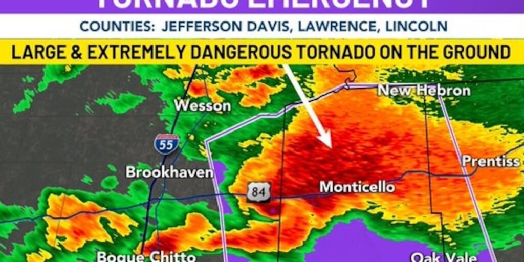 Mississippi Tornado Emergency Unleashes Devastation