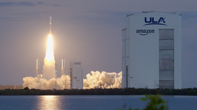 ULA Successfully Launches 29 Amazon Leo Satellites from Cape Canaveral with Atlas 5 Rocket Ula Successfully Launches 29 Amazon Leo Satellites From Cape Canaveral