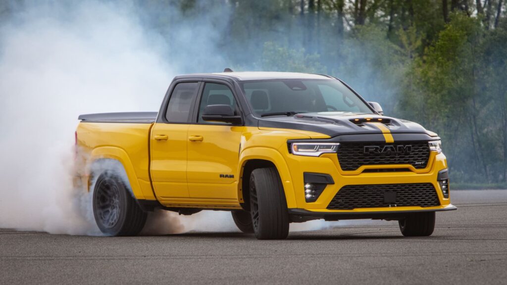 Unleashing Power: The Ram Rumble Bee Muscle Truck Hits 777 Horsepower and 170 MPH Top Speed Unleashing Power: The Ram Rumble Bee Muscle Truck Hits 777