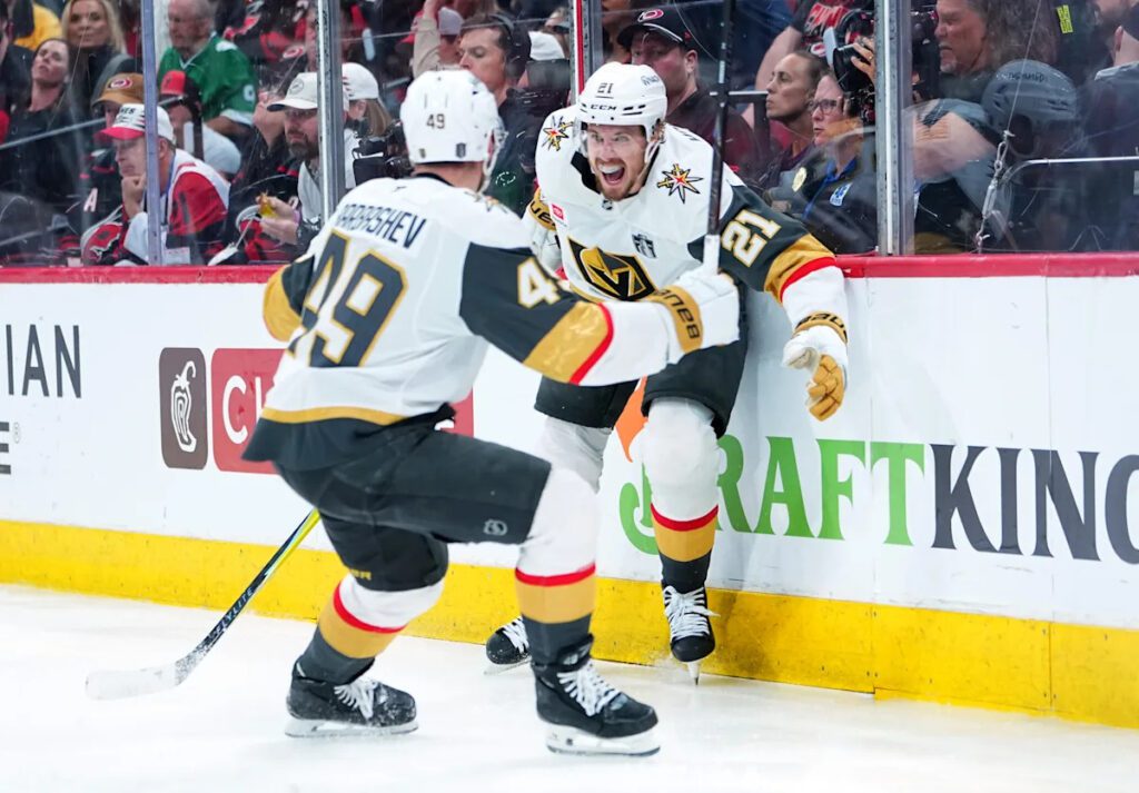 Golden Knights Rally To Dominate Hurricanes In Thrilling Game 1