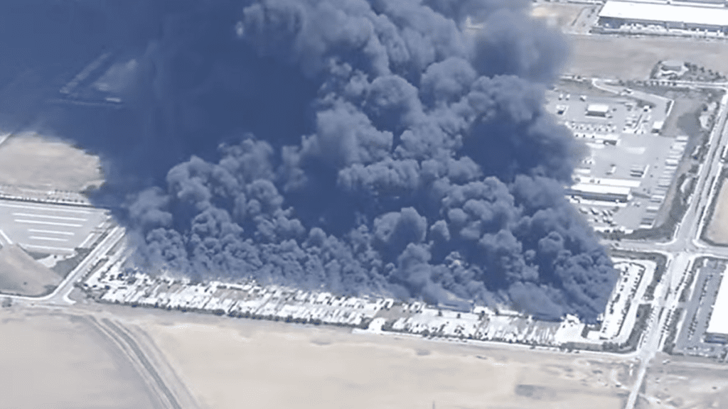 Tragic Blaze Forces Evacuation of Medline Industries’ Tracy Warehouse Tragic Blaze Forces Evacuation Of Medline Industries' Tracy Warehouse