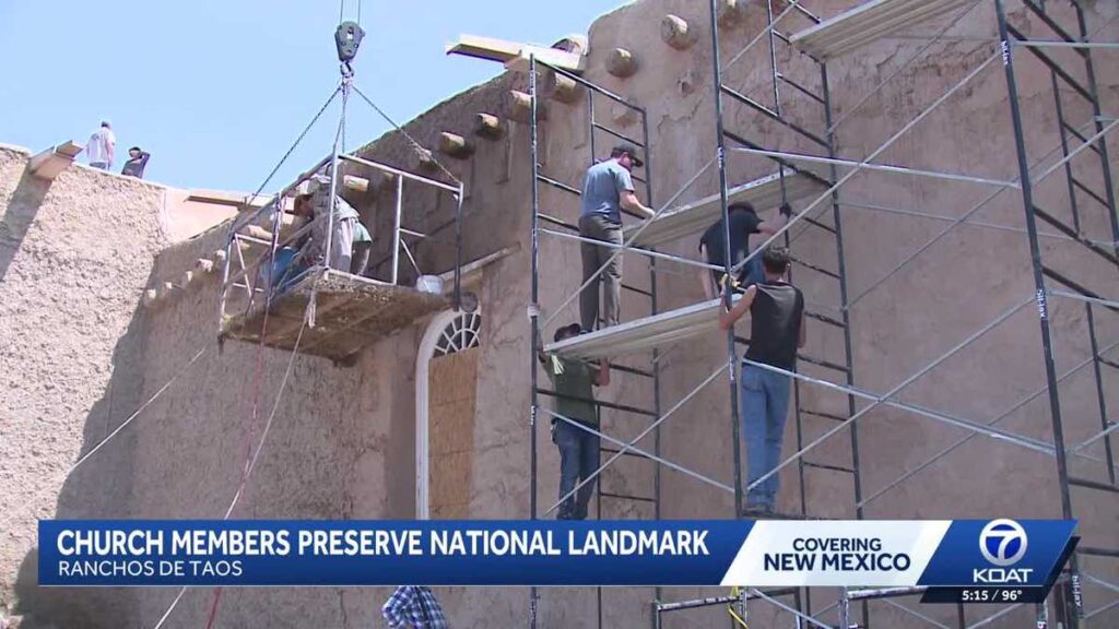 Ranchos de Taos Community Revives Historic Adobe Church Ranchos De Taos Community Revives Historic Adobe Church