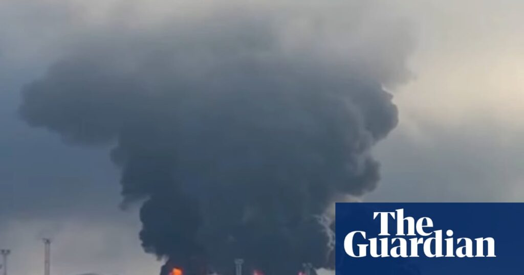 Ukrainian Drones Target St. Petersburg Oil Terminal and Port Ukrainian Drones Target St. Petersburg Oil Terminal And Port